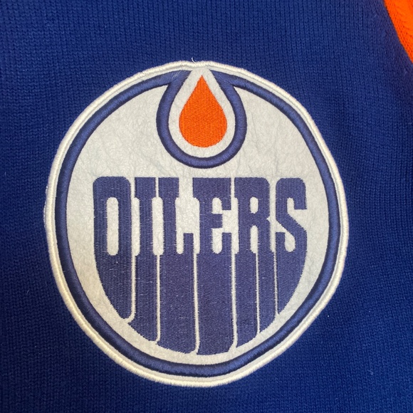 Oilers NHL by ilanco size small sweater oil country Hockey - Picture 2 of 7